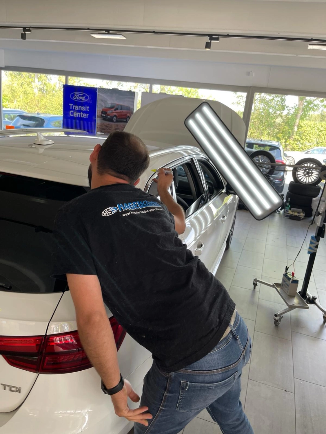 Drücktechnik von Hagelreparatur24 GmbH